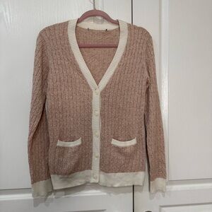 Forever 21 Cable Knit Cardigan